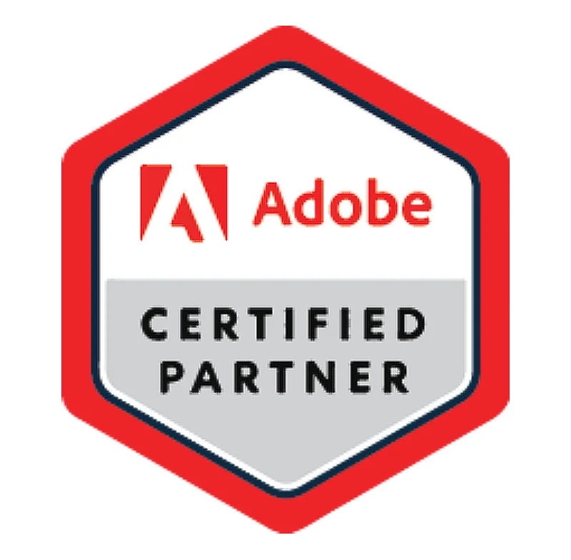 Adobe Certified Partner badge supplied by Webtouch
